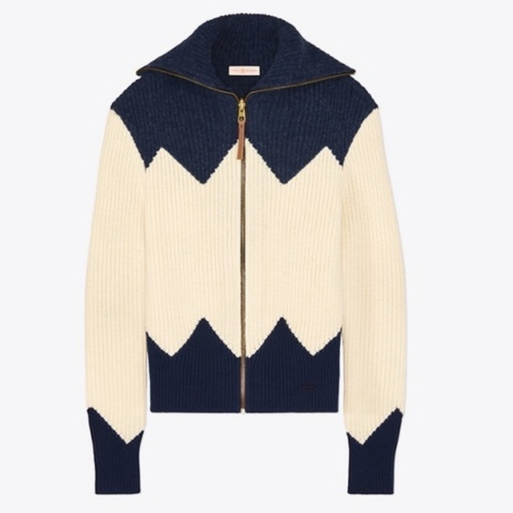  Tory Burch Hannah wool blend Cardigan